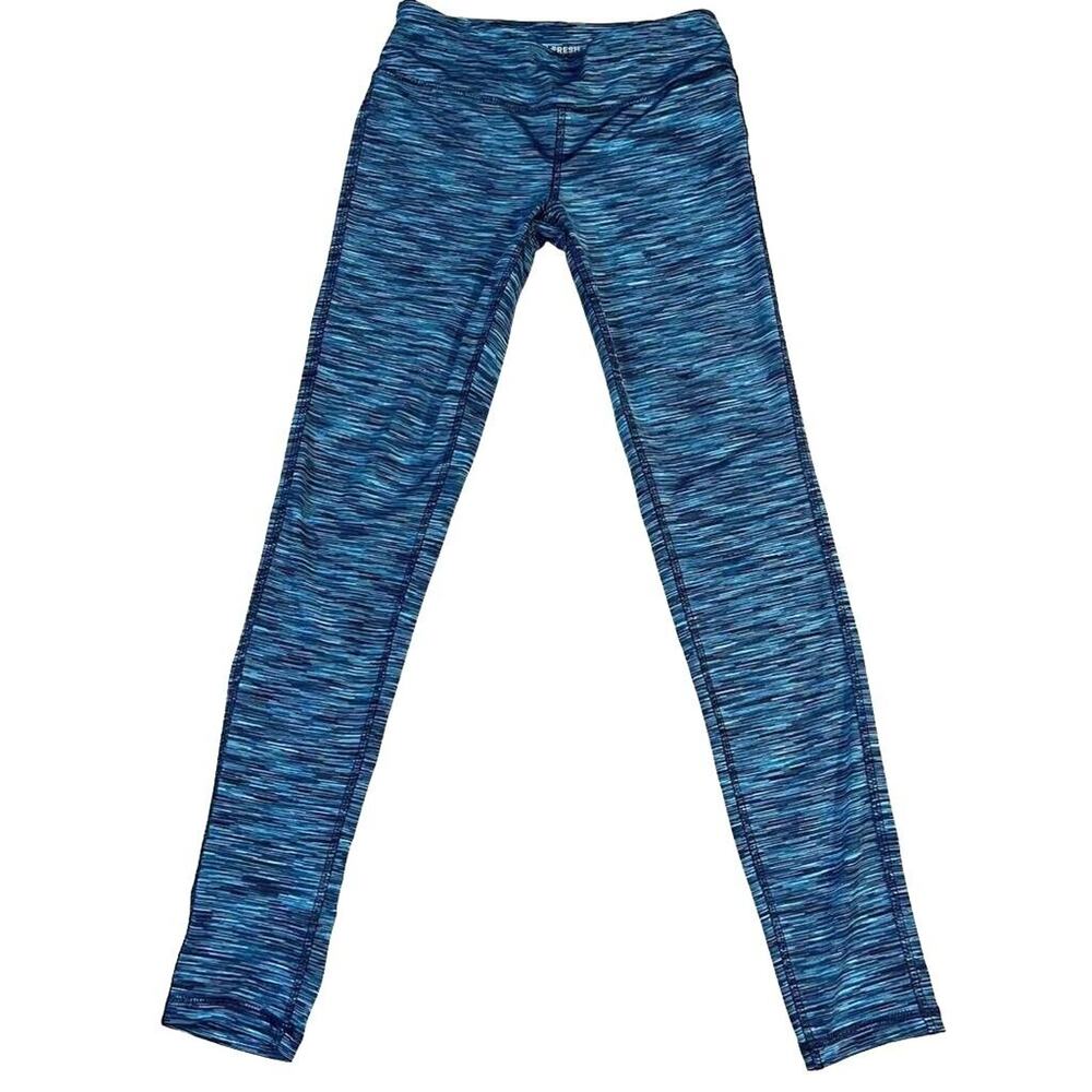 Joe Fresh Active Womens Leggings Blue Skinny Athletic Yoga Running Casual XS